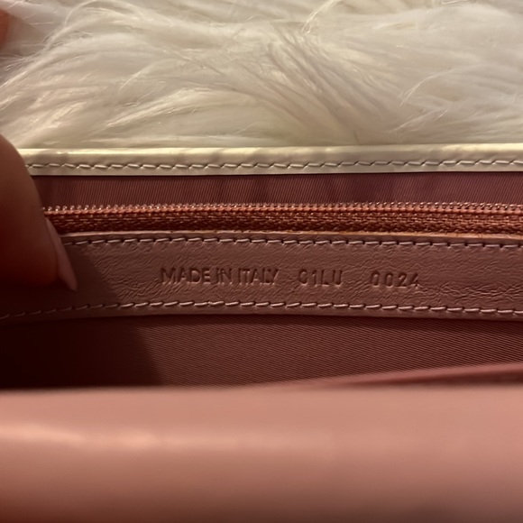 Authentic Dior Pink Trotter Wallet on chain - Picture 9 of 9